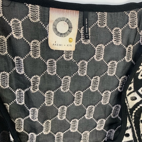 Anthro Akemi + Kin Brooke Eyelet Swing Dress - Picture 11 of 13